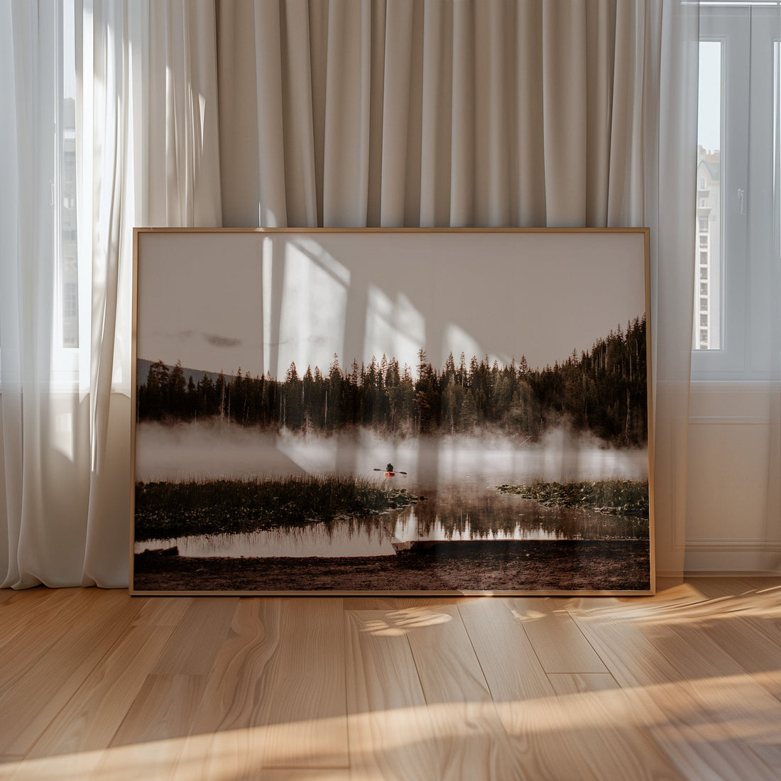 Escape the Noise: Why This Tranquil Lake Photograph Belongs on Your Wall