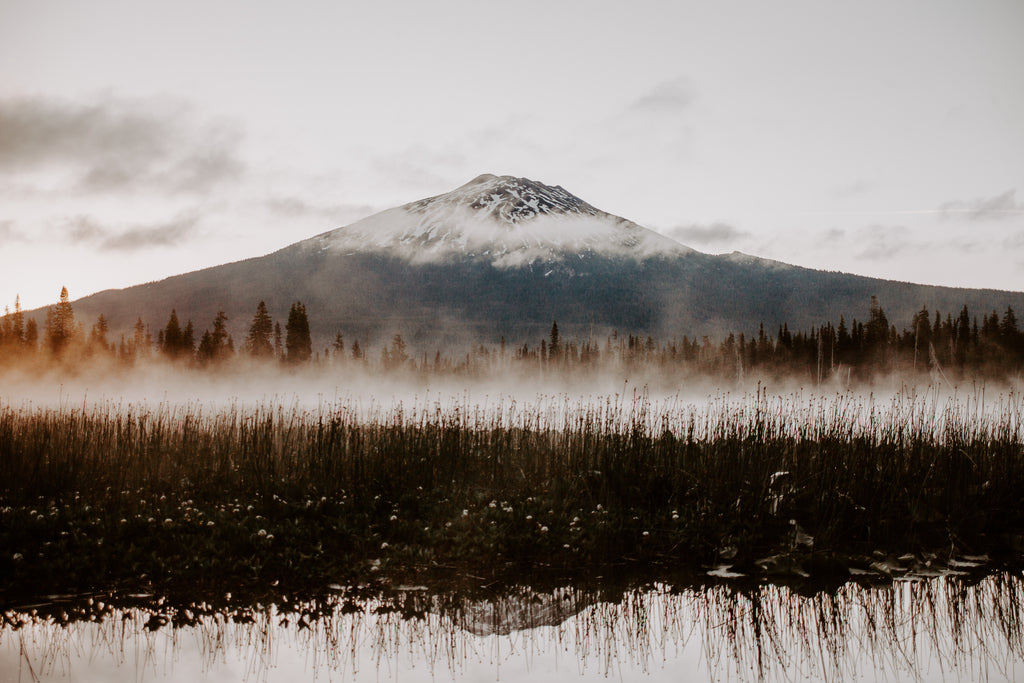Misty Mountain | Mt Bachelor Fine Art Photography Landscape Print