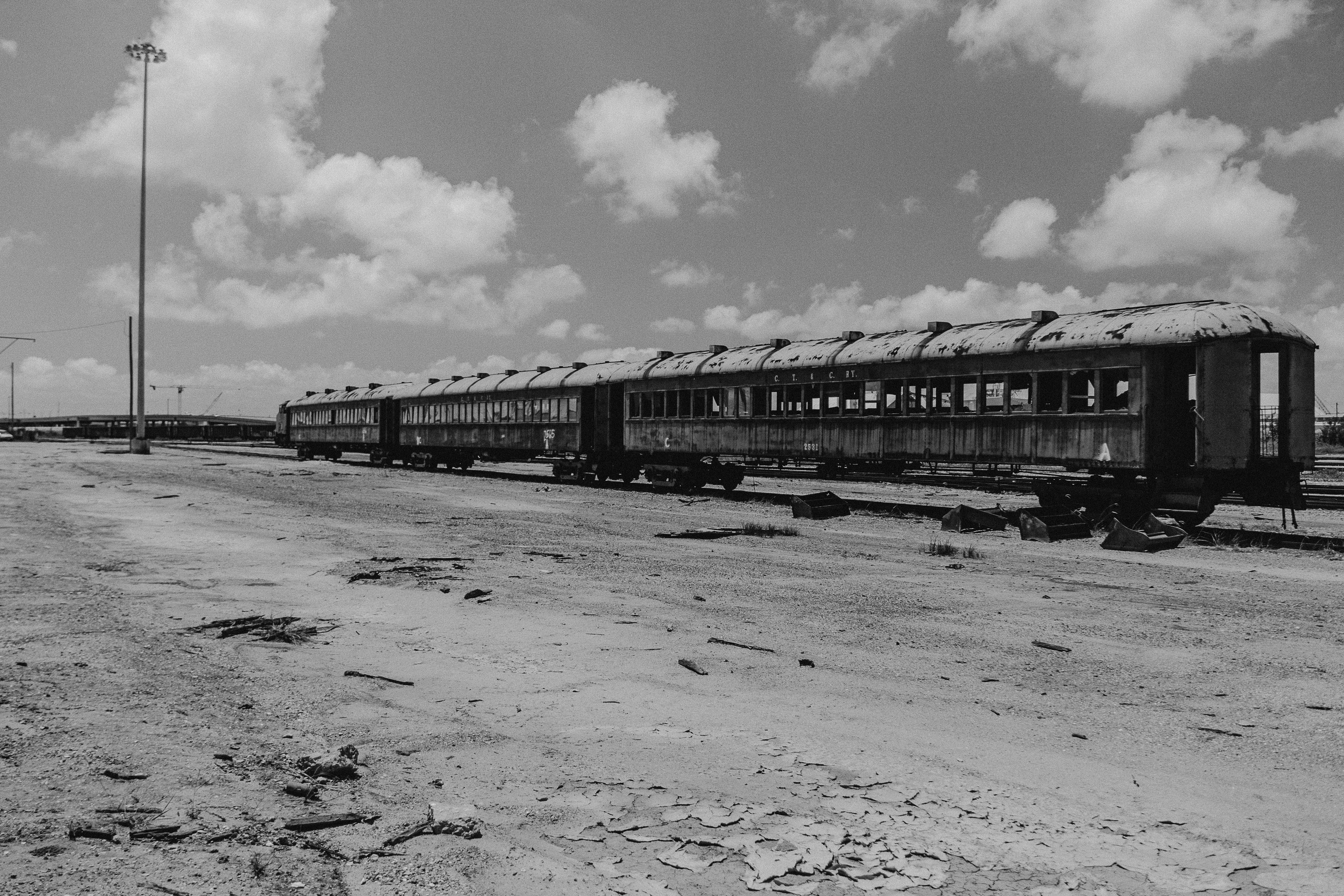 Train to Galveston | Vintage Texas TraintPhotography Print