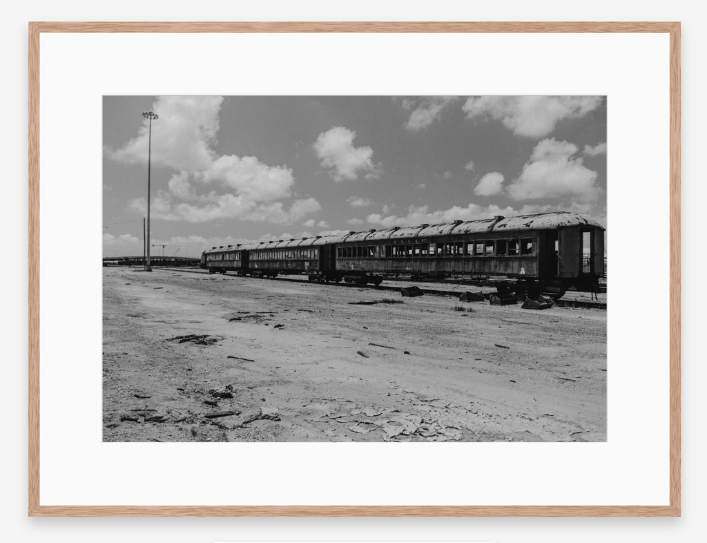 Train to Galveston | Vintage Texas TraintPhotography Print