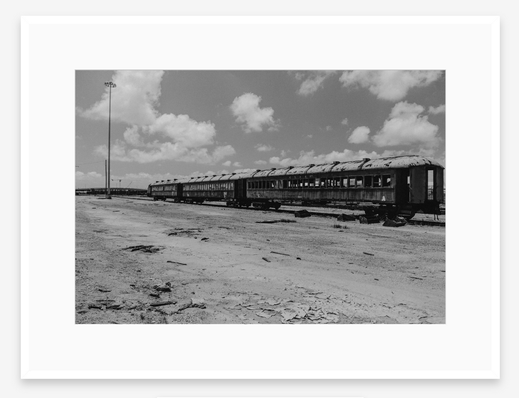 Train to Galveston | Vintage Texas TraintPhotography Print