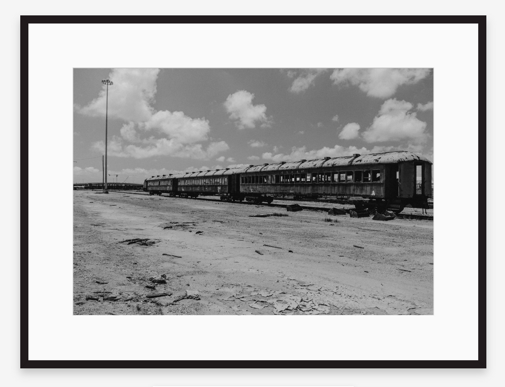 Train to Galveston | Vintage Texas TraintPhotography Print