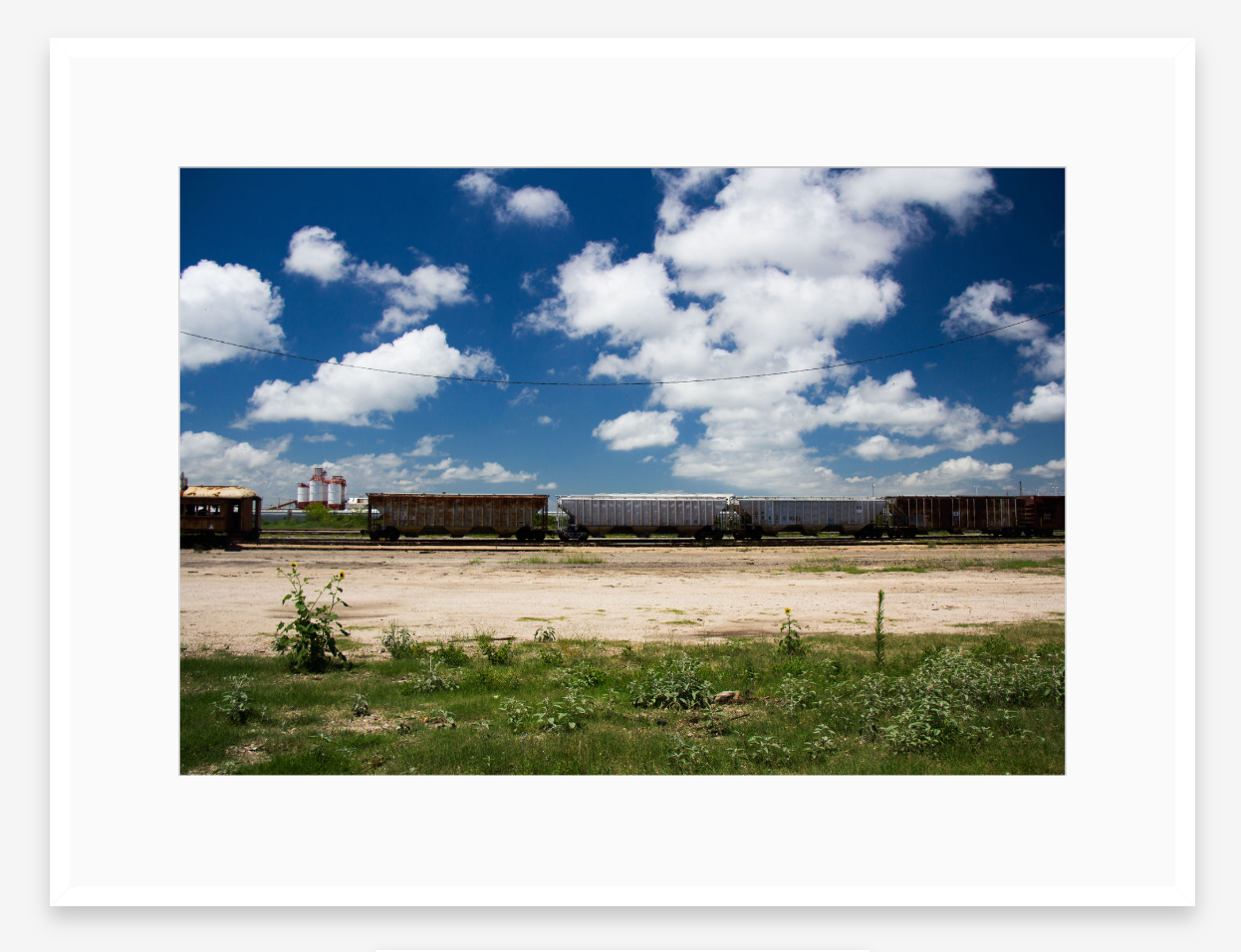 Desert Train in Color | Fine Art Photography Print