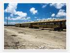 Train to Galveston in Color | Fine Art Photography Print