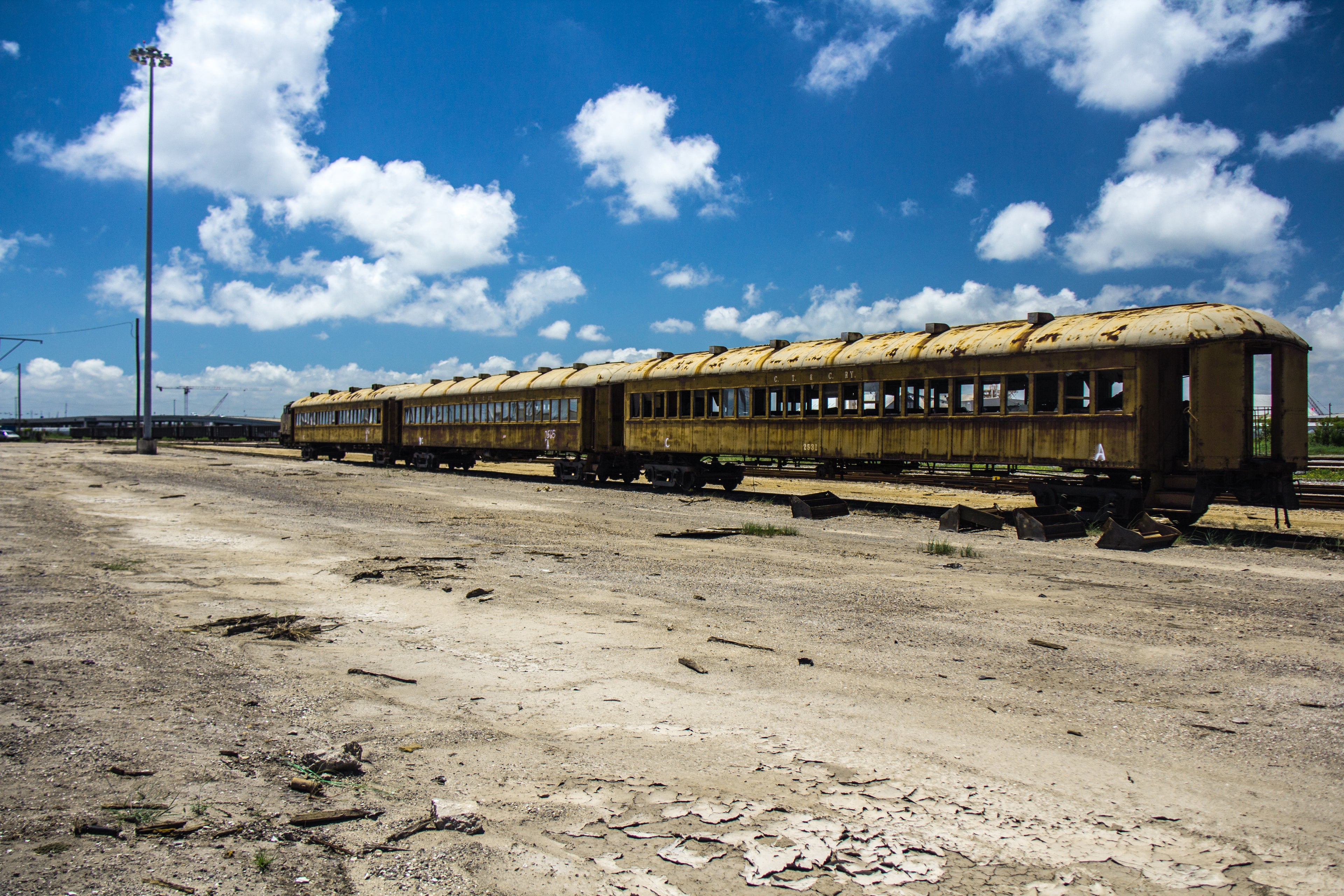 Train to Galveston in Color | Fine Art Photography Print
