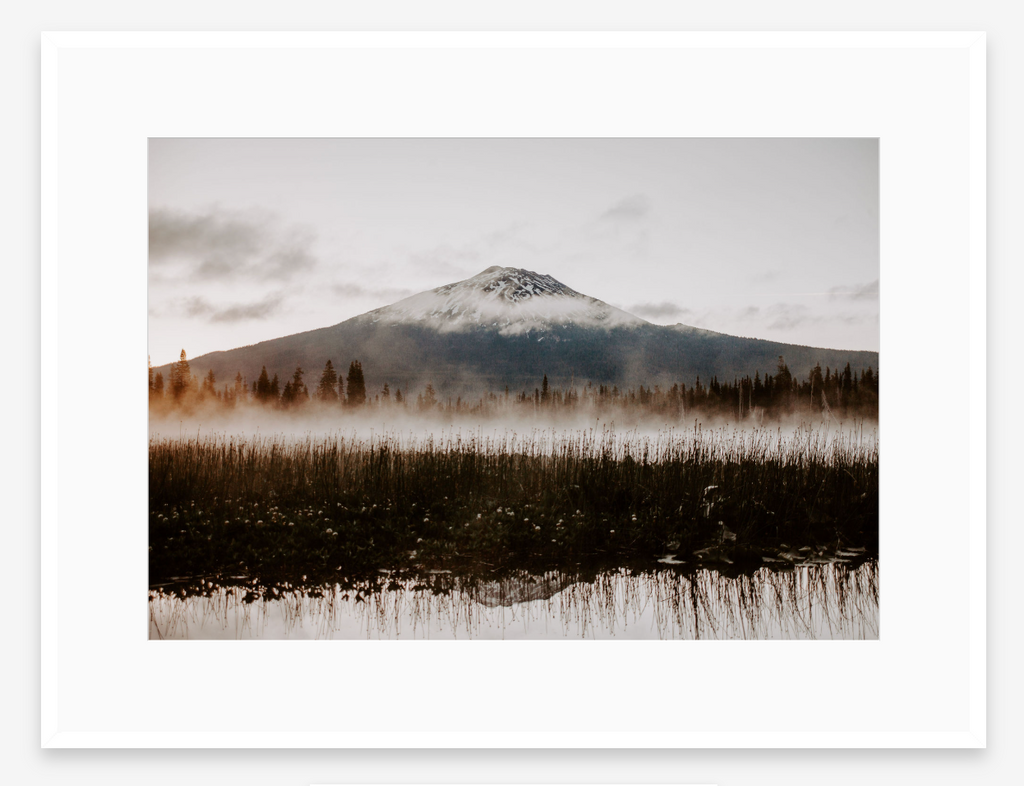 Misty Mountain | Mt Bachelor Fine Art Photography Landscape Print