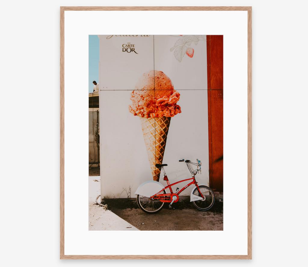 Ice Cream Stop | Street Art Photography Print
